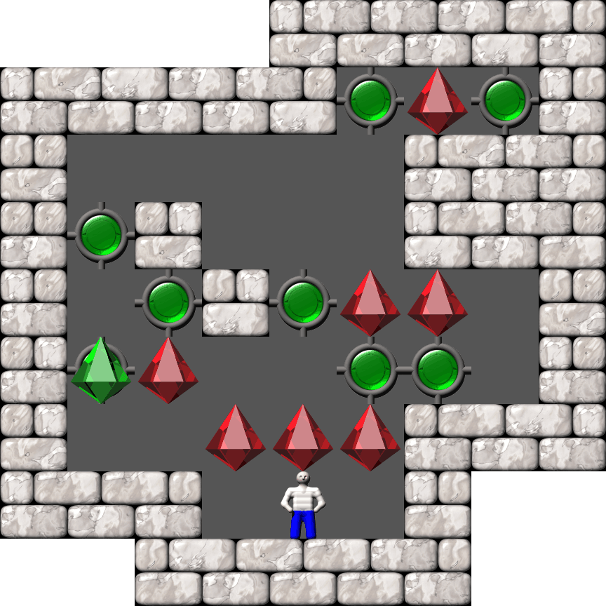 Sokoban Ionic Catalysts level 148